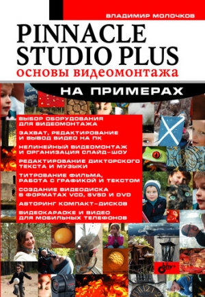 обложка книги Pinnacle Studio Plus. Основы видеомонтажа на примерах - Владимир Молочков
