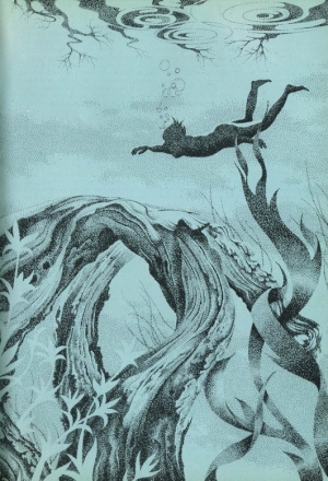 обложка книги Под водой - Одри Баркер