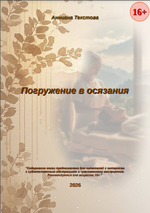 обложка книги Погружение в осязания (СИ) - Анниана Текстова