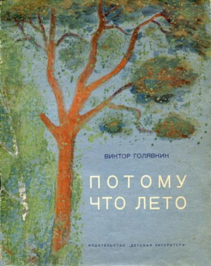 обложка книги Потому что лето - Виктор Голявкин