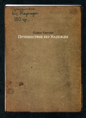 обложка книги Путешествие без Надежды - Павел Улитин