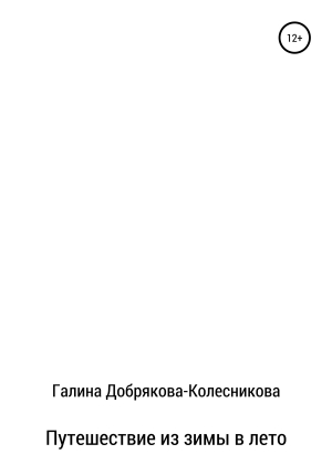 обложка книги Путешествие из зимы в лето - Галина Добрякова-Колесникова