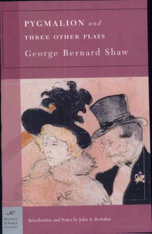 обложка книги Pygmalion and Three Other Plays - George Bernard Shaw