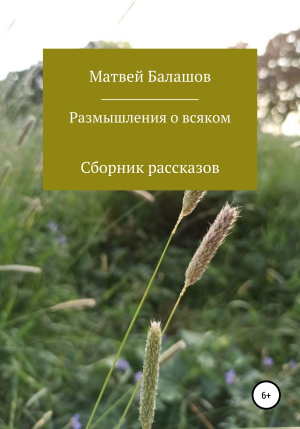 обложка книги Размышления о всяком - Матвей Балашов
