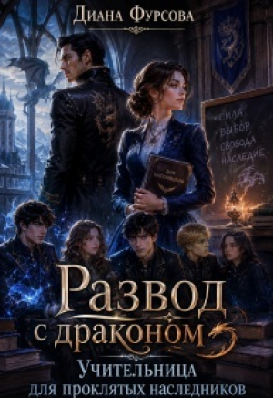 обложка книги Развод с драконом. Учительница для проклятых наследников (СИ) - Диана Фурсова