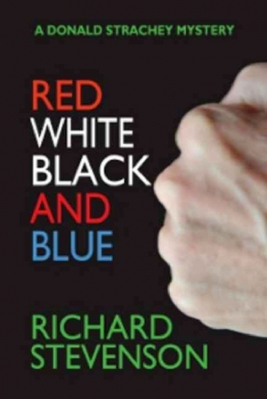 обложка книги  Red White and Black and Blue  - Richard Stevenson