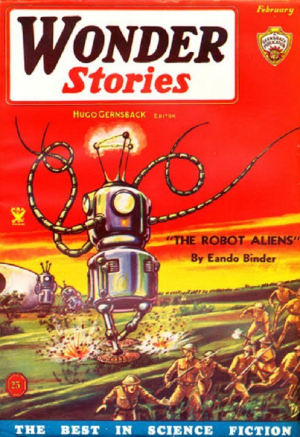 обложка книги Роботы-пришельцы (ЛП) - Эндо Биндер