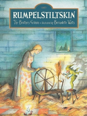 обложка книги Румпельштильцхен - Якоб и Вильгельм Гримм братья