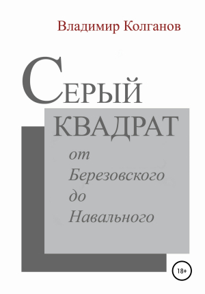 обложка книги Серый квадрат: от Березовского до Навального - Владимир Колганов
