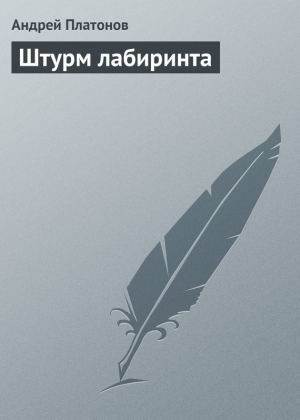 обложка книги Штурм лабиринта - Андрей Платонов