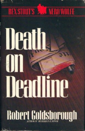 обложка книги Смерть в редакции - Роберт Голдсборо