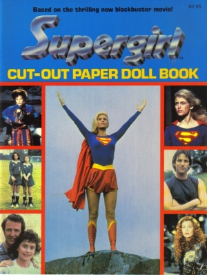 обложка книги Supergirl Cut-Out Paper Doll Book - Том Тирни
