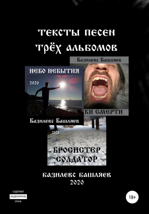 обложка книги Тексты песен трёх альбомов - Базилевс Башляев