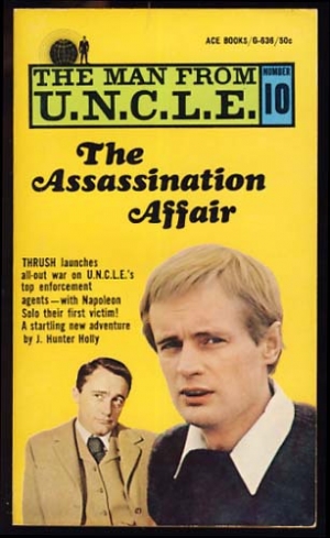 обложка книги The Assassination Affair - J Hunter Holly