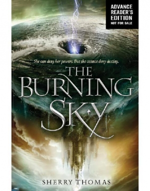 обложка книги The Burning Sky - Sherry Thomas