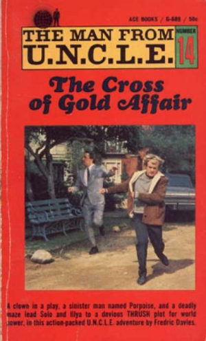 обложка книги The Cross of Gold Affair - Fredric Davies