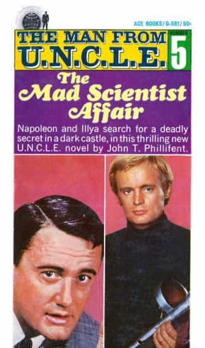 обложка книги The Mad Scientist Affair  - John T Philifrent