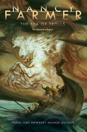 обложка книги The Sea of Trolls - Nancy Farmer