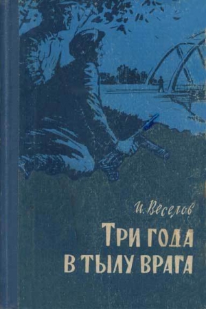 обложка книги Три года в тылу врага - Илья Веселов