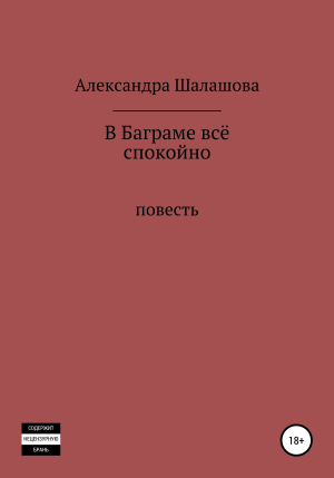 обложка книги В Баграме всё спокойно - Александра Шалашова