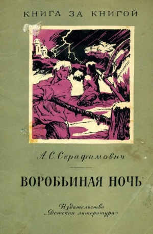 обложка книги Воробьиная ночь - Александр Серафимович