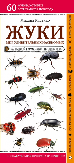 обложка книги Жуки. Мир удивительных насекомых - Михаил Куценко
