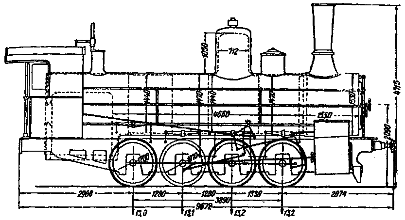 Паровоз 9п чертежи