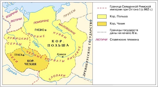 Моравия 9 век карта