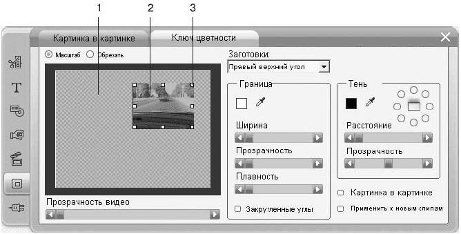 Как в pinnacle studio сделать картинка в картинке в