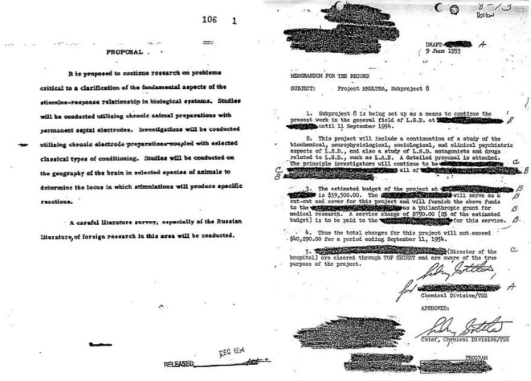 Проект mkultra секретный