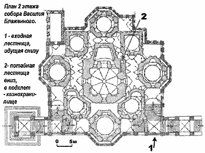 Собор василия блаженного план
