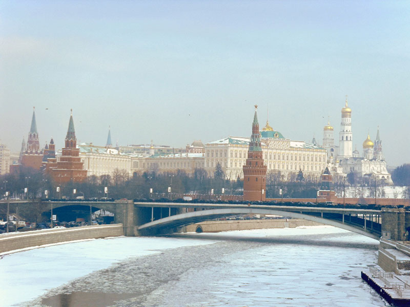 На вид понравились. Фото красивые дети рукой показывают на Кремль зимой.