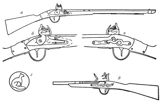 Чертежи фитильного мушкета