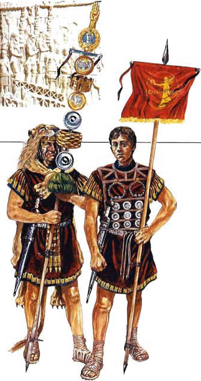 Подразделение в древнем риме. Знаменосец Римского легиона. Римский легионер знаменосец. Знаменосец легиона Рим. Штандарты римских легионов.