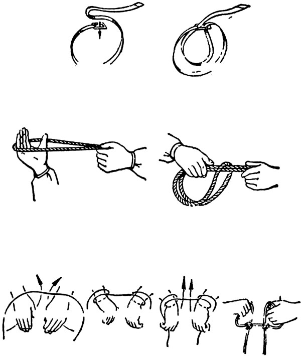 Как правильно связать. Учебник выживания войсковых разведчиков Ардашев Алексей Николаевич. Узел для связывания рук. Крепкие узлы для связывания рук. Связывание рук схема.