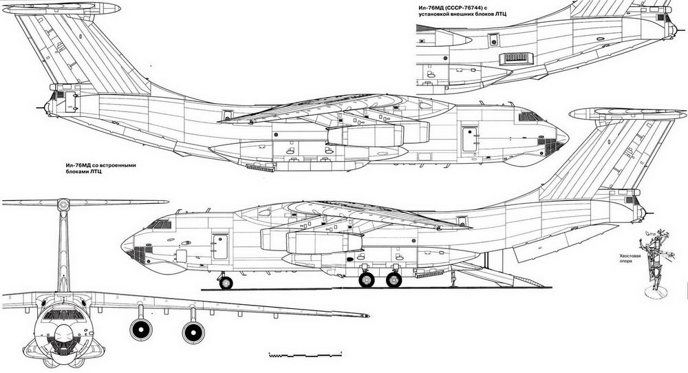 Ил 78 чертеж