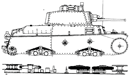 Танк т 38 схема