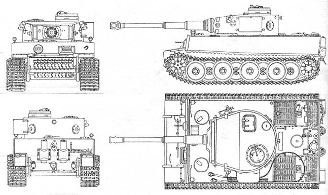 Чертеж tiger p