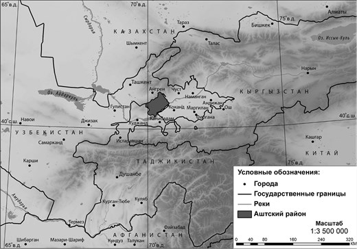 Карта осу кишлак эй