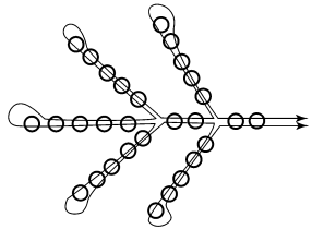 Петельное плетение бисером схемы