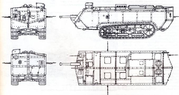 Сен шамон танк чертеж