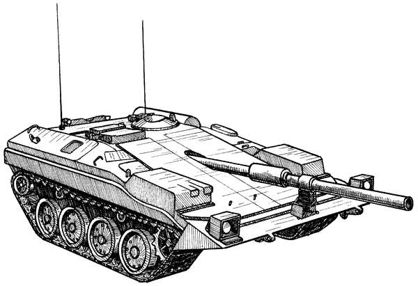 Strv 103 чертеж