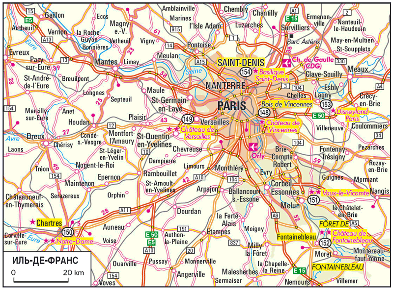 Гугл карта парижа на русском