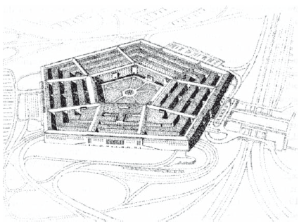 Пентагон здание схема