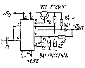 Кр142ен2б схема подключения