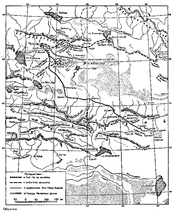 Карта зайсана с улицами