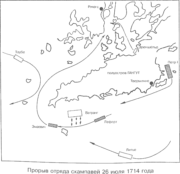 Гангут полуостров карта