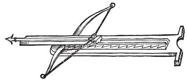 Как рисовать арбалет