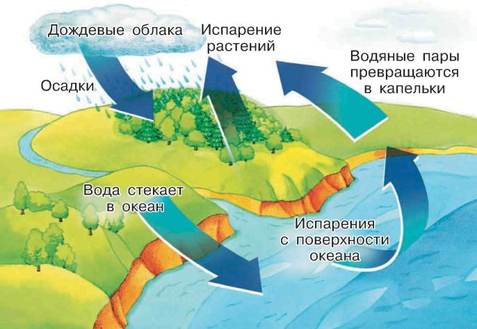 Какая вода испаряется с поверхности. Испарение воды с поверхности земли. Испарение воды окружающий мир. Окружающий мир 2 класс испарение воды. Вода испаряется с поверхности океана и Унесённая в виде облаков.