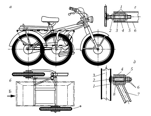 Чертежи мопедов своими руками